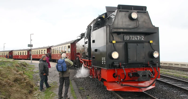 Die Brockenbahn: Keine Seilbahn, aber der Klassiker mit Dampf